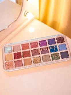 ANYLADY Paletka 21 cieni do powiek z brokatem i matem Glamour Color&Nude