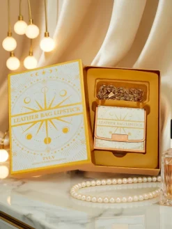 Aphrodite Aurora Luxe — Eleganckie Skorzane Etui z Trio Pomadek 2,5/10ml Amalfi