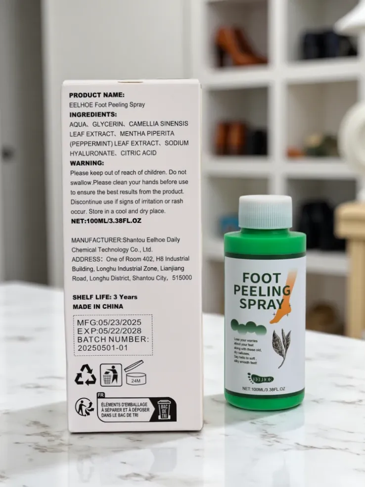 ATHENA Silky Feet Spray – innowacyjny peeling do stóp 100ml