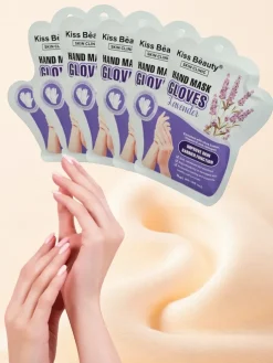 Aurelia Hand Mask Gloves Lavender - Nawilżające rękawiczki do dłoni 30 g