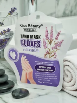 Aurelia Hand Mask Gloves Lavender - Nawilżające rękawiczki do dłoni 30 g