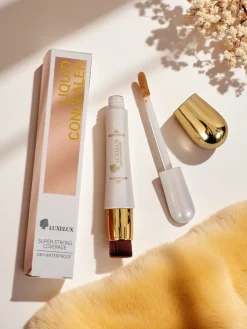 Aurelia Luxelux Concealer – korektor wodoodporny z pędzelkiem do makijażu