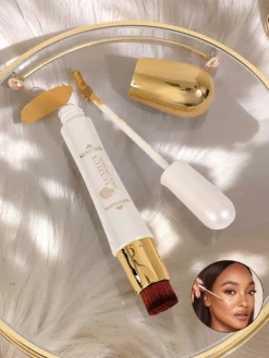 Aurelia Luxelux Concealer – korektor w płynie z hairbrush 24H Waterproof