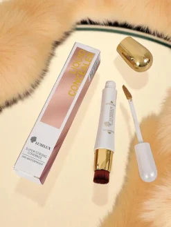 Aurelia Luxelux Concealer – korektor w płynie z hairbrush 24H Waterproof