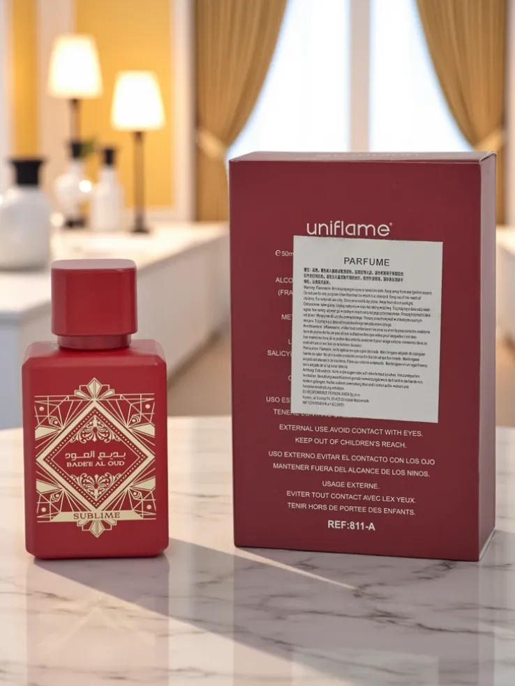 Aurora Sublime Badee Al Oud 50 ml - Orientalne perfumy w czerwonym flakonie