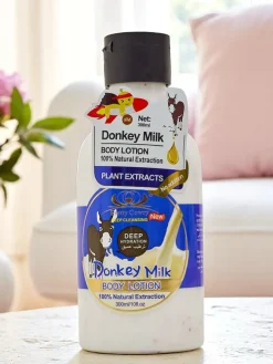 Balsam do ciała nawilżający, złuszczający i zmiękczający skórę z mleka oślego