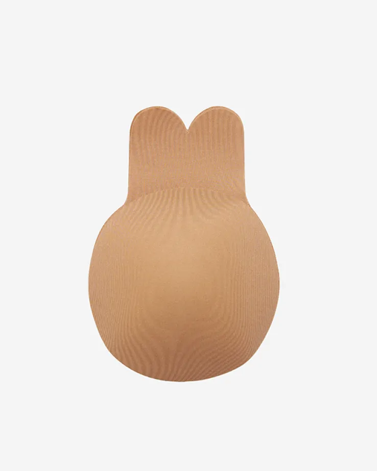 Beżowe damskie nakładki samonośne - Bielizna