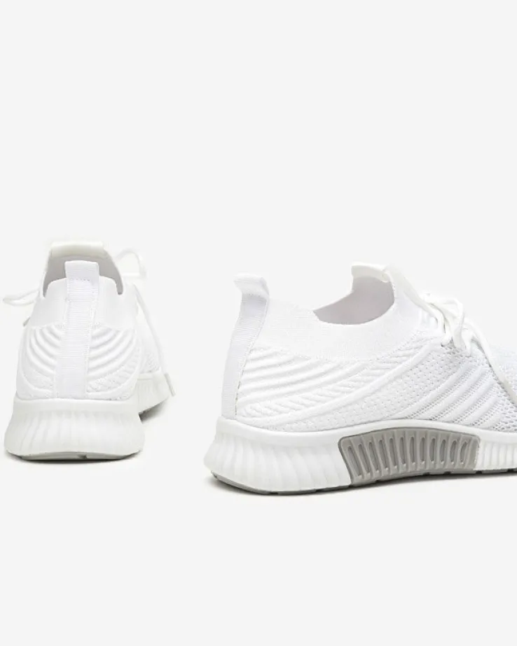 Białe damskie buty sportowe Merisal - Obuwie