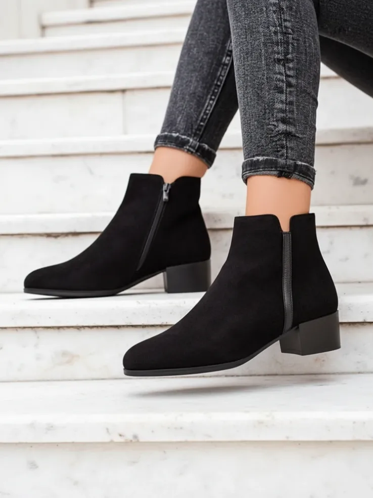 Botki Amicus Nero Elegante na Jesień i Zimę