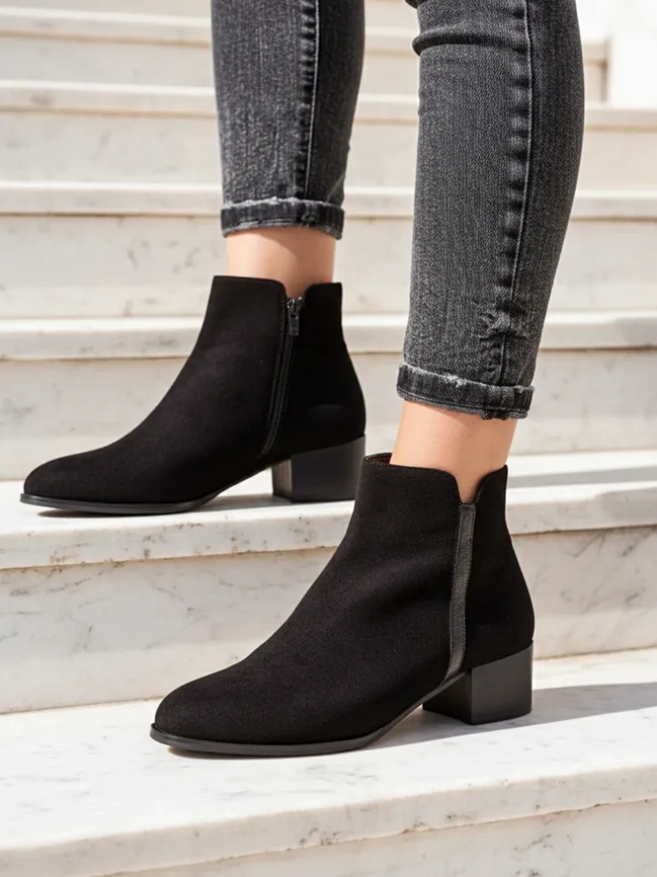 Botki Amicus Nero Elegante na Jesień i Zimę