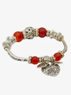 Bransoletka damska z serduszkami Heart Glitz