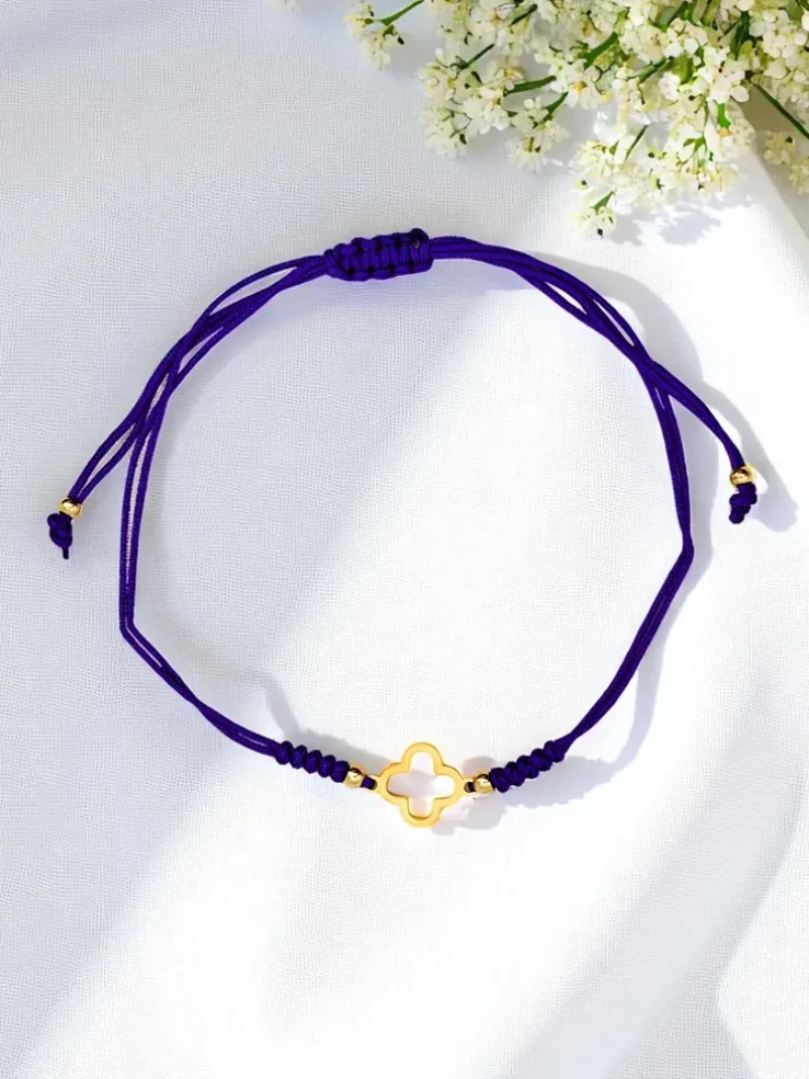 Bransoletka damska z zawieszką Golden Shore