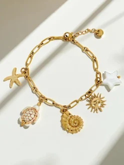 Bransoletka Poseidon Mare Stella z Motywami Morskimi