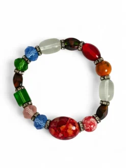 Bransoletka z kolorowymi kamieniami