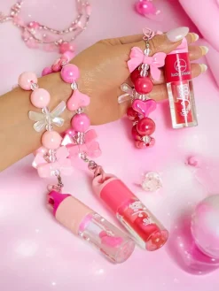 Błyszczyk do ust dla dzieci z bransoletką Raspberry