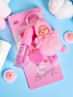 Błyszczyk do ust dla dzieci z laleczką Light Pink