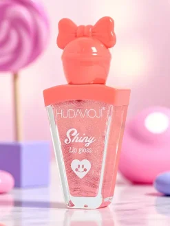 Błyszczyk do ust z brokatem kolor Peach