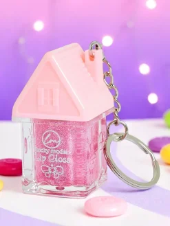 Błyszczyk do ust z brokatem kolor Pink