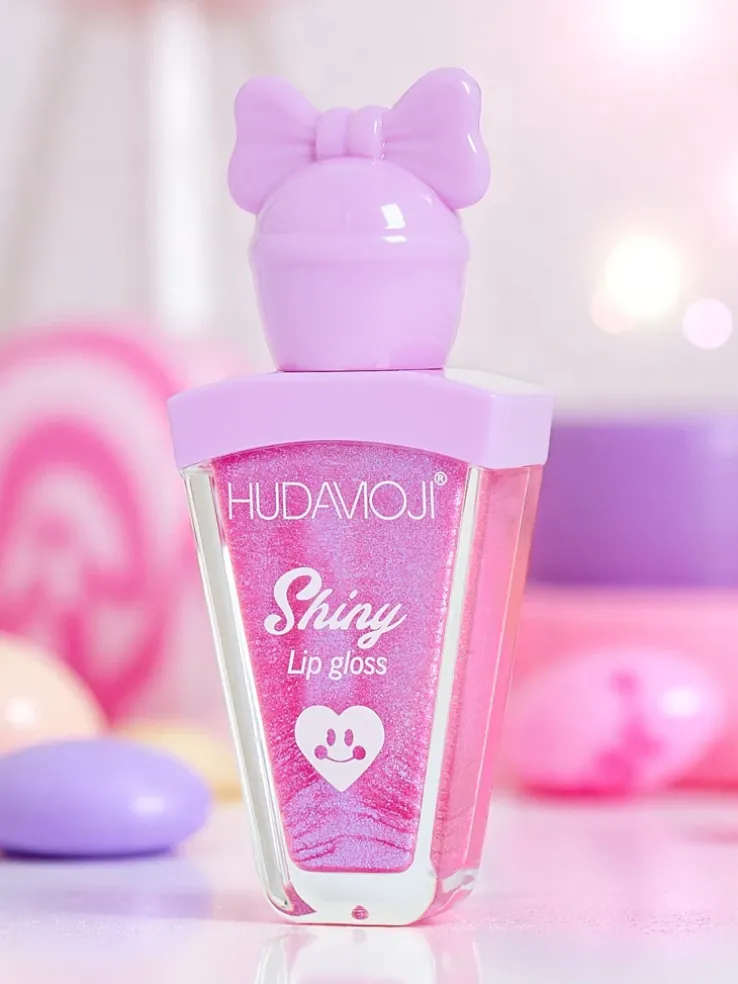 Błyszczyk do ust z brokatem kolor Purple