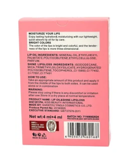 Błyszczyk z brokatem i błyszczyk bezbarwny 2w1 Wine Room