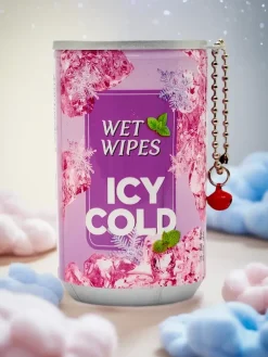 Chusteczki nawilżające w ozdobnym opakowaniu ICY COLD 30szt