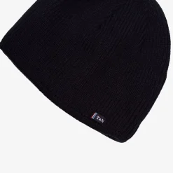 Czarna męska ocieplana czapka - Akcesoria