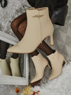 Damskie botki na szpilce Meloria