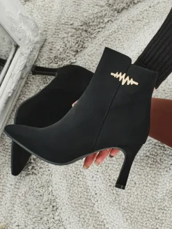 Damskie botki na szpilce Meloria