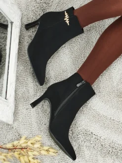 Damskie botki na szpilce Meloria