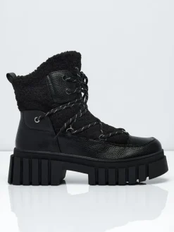 Damskie botki workery z kożuszkiem Cindora