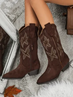 Damskie kozaki typu kowbojki Zephira