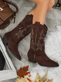 Damskie kozaki typu kowbojki Zephira