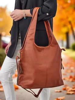 Duża torebka damska eko skórzana shopper Crystal Haven