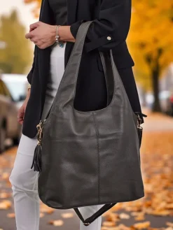 Duża torebka damska eko skórzana shopper Crystal Haven