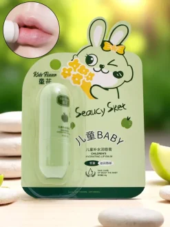 Dziecięcy balsam do ust - nawilża i regeneruje - jabłkowy