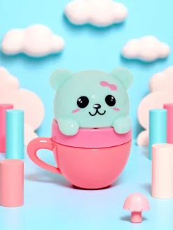 Dziecięcy balsam do ust z misiem w kubeczku - nawilża i regeneruje