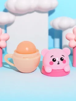 Dziecięcy balsam do ust z misiem w kubeczku - nawilża i regeneruje