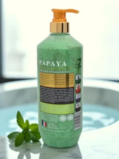 Żel pod prysznic z Miętą peelingujący- nawilżający i przeciwstarzeniowy