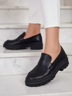 Elegante Nero – Damskie Buty z Ekoskóry