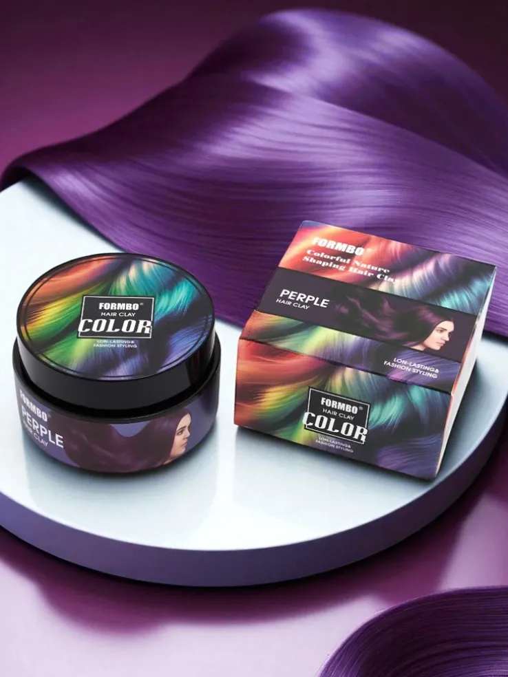 Formbo Persephone Color Perple Clay – fioletowa glinka do stylizacji włosów