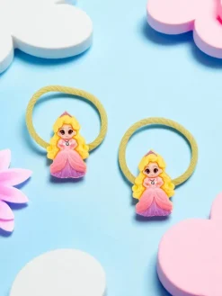 Gumki do włosów z motywem księżniczki