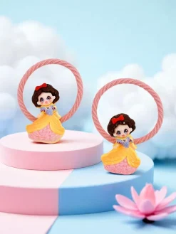 Gumki do włosów z motywem księżniczki