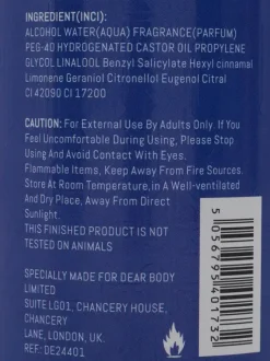 Inspirowana Mgiełka do ciała męska 250 ml