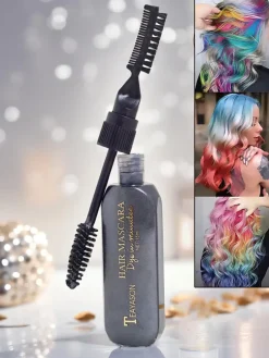 Kolorowa maskara farbka do włosów Color Pop Graphite