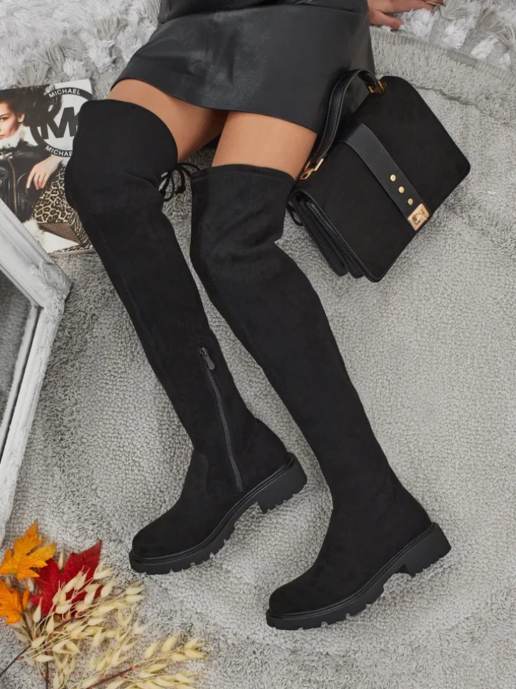 Kozaki damskie za kolano Velmara