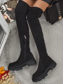 Kozaki damskie za kolano Zerina