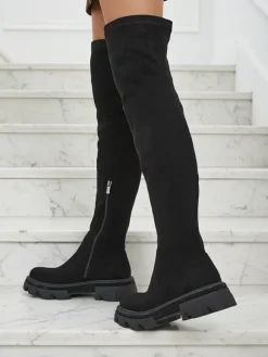 Kozaki damskie za kolano Zerina