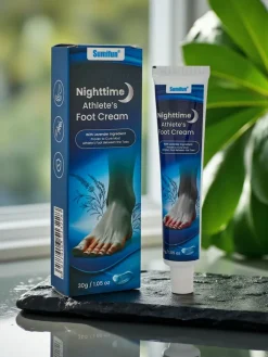 Krem łagodzący ból stóp na noc