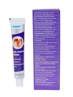 Krem łagodzący objawy grzybicy paznokci