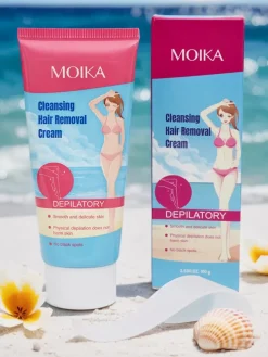 Krem do depilacji ciała delikatny i łagodzący